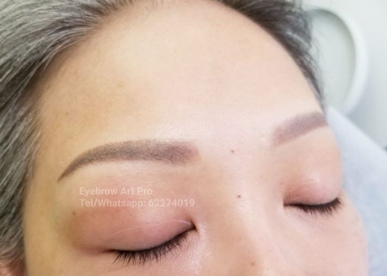 點妝眉3年後留色