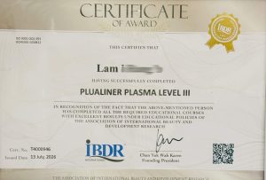 IBDR-Plualiner-Plasma-lv3-certificate